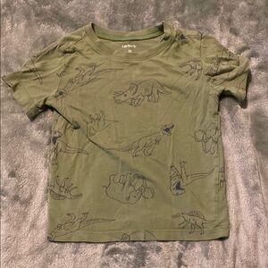 Carter's Green Dinosaur Print Kids T-Shirt